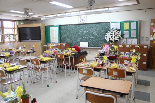壇園高校二年生の教室