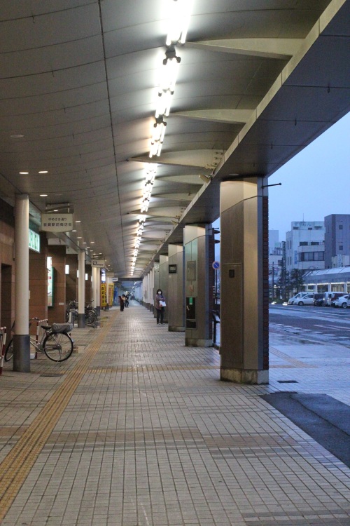 敦賀市中心部商店街(2015年4月6日撮影）